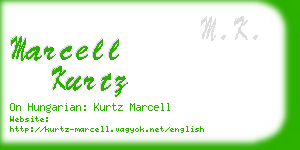 marcell kurtz business card